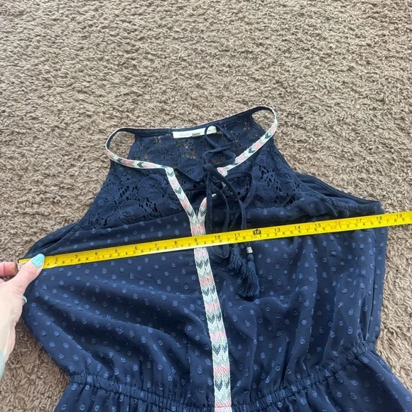 Daniel Rainn DR2 Maxi Dress Navy Geometric LOT OF 2 Size S Small - Picture 10 of 16